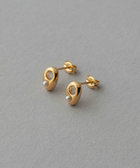 eteエテ　ローズクォーツ　9号 パール/ローズクォーツ ピアス（872166） ｜ women（ウィメンズ