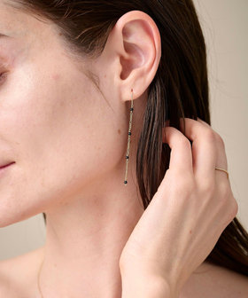 ete チェーンタイプ ピアス　ゴールド　値下げ中 ビジュー チェーン ピアス（872193） ｜ women（ウィメンズ