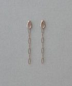 ドロップ チェーン ピアス（872181-872182） ｜ women