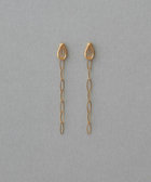 ドロップ チェーン ピアス（872181-872182） ｜ women
