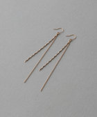 値下げしました！！ete スウェッヂチェーンコンビピアス スエッジチェーン コンビ ピアス（872230-872231） ｜ women