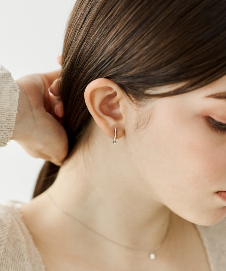 レイヤード] パール ピアス（872310） ｜ women（ウィメンズ