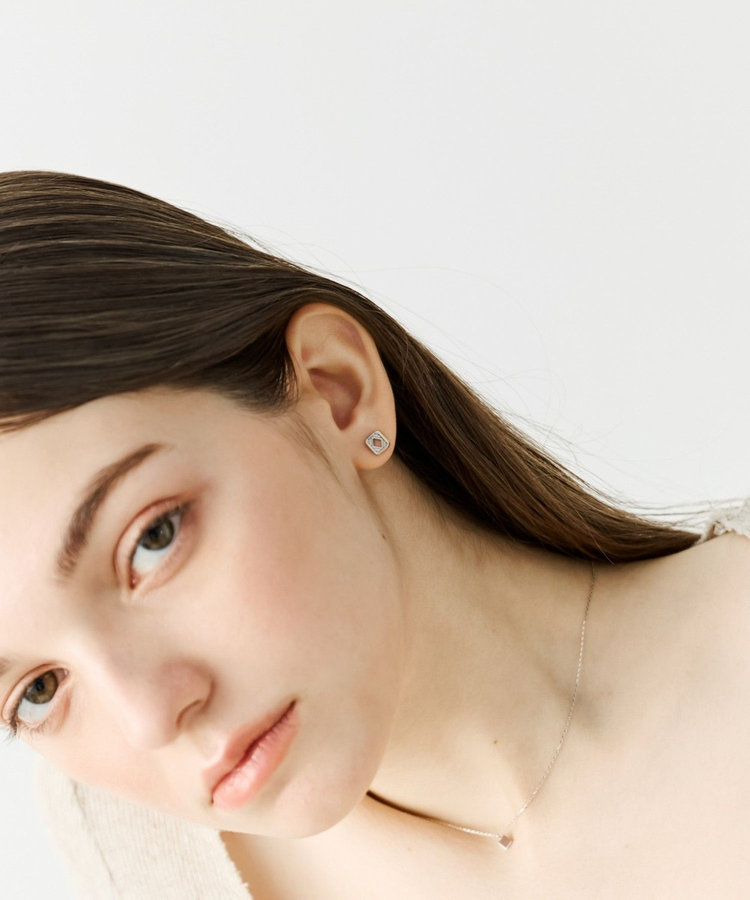 レイヤード] シルエット ピアス（872313-872314） ｜ women
