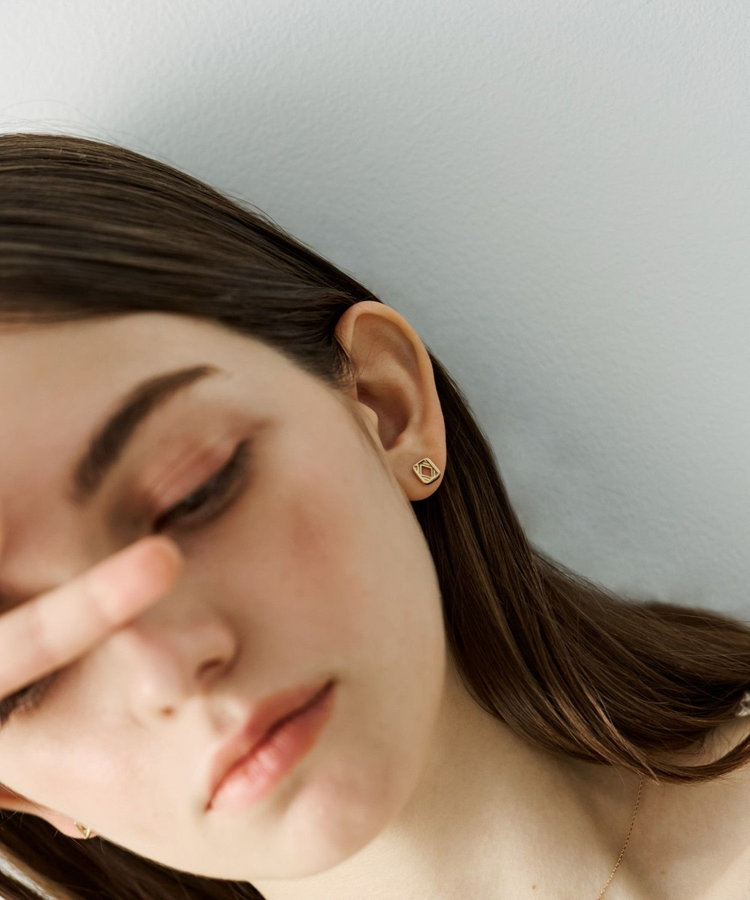 レイヤード] シルエット ピアス（872313-872314） ｜ women