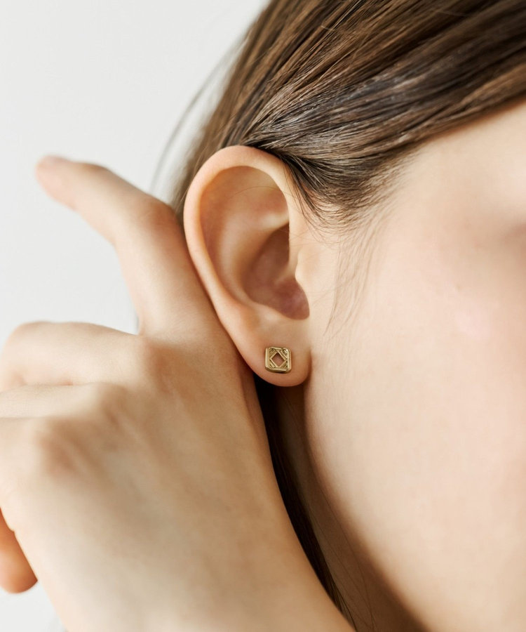 レイヤード] シルエット ピアス（872313-872314） ｜ women