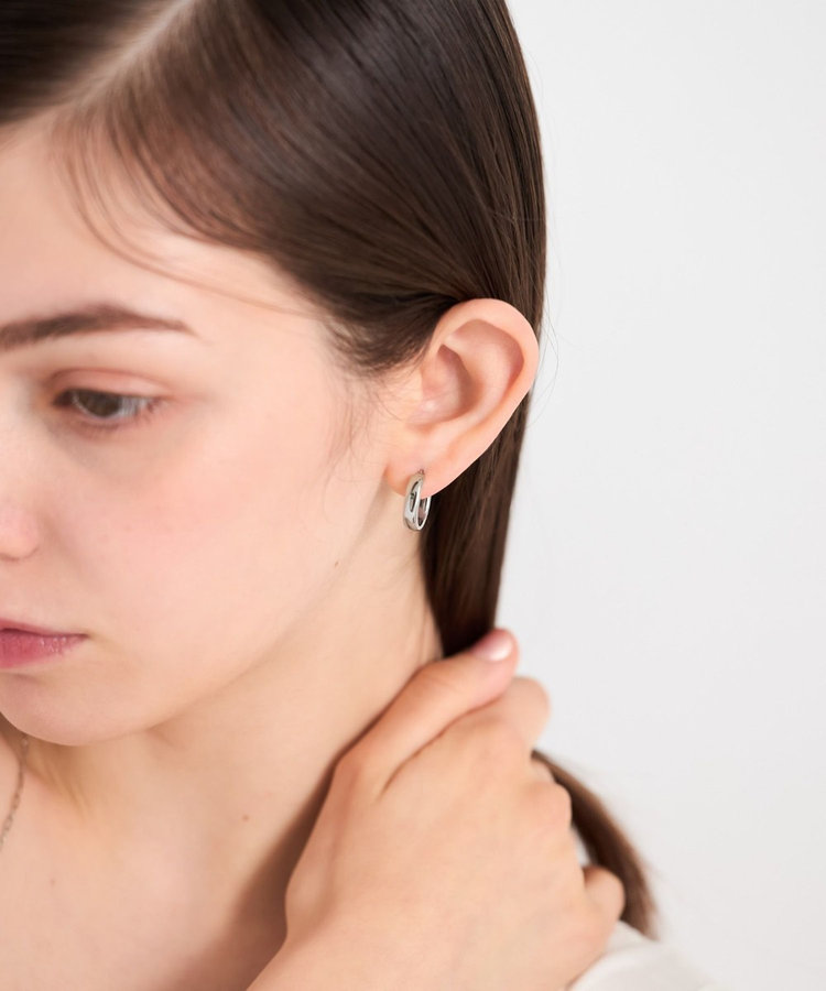 ウォーターマーク] フープピアス（872322-323-324） ｜ women