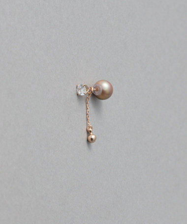 ete ete bijoux ピアス プラチナ 片耳のみ ete ete bijoux ピアス プラチナ 片耳のみ
