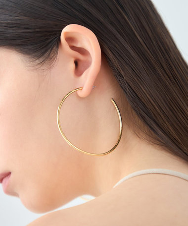 [シグナルフープ] ピアス L