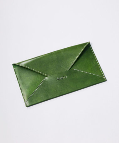 レザーマルチケース /グリーン