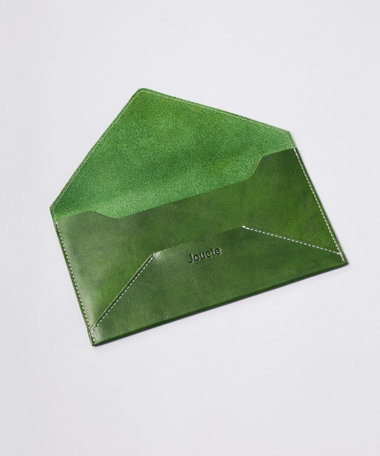 レザーマルチケース /グリーン