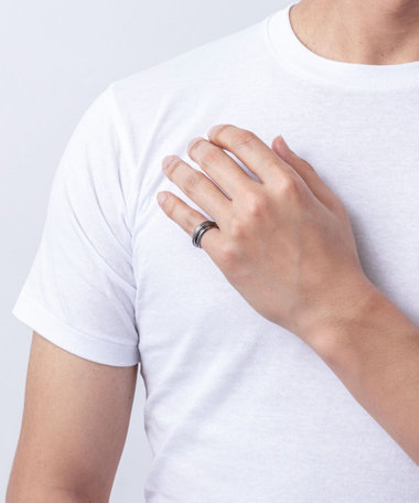 ジェンダレス レイヤード リング