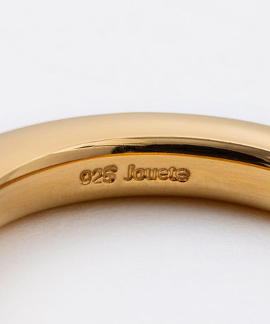 【受注生産】ツイニング リング 1 イエローゴールド