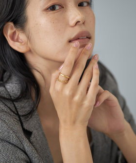 jouete [WEB LIMITED] フォークリング レイヤード 17号 WEB LIMITED] フォークリング レイヤード（019732） ｜ women