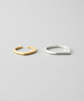 [メニリング] ドロップ コンビカラー