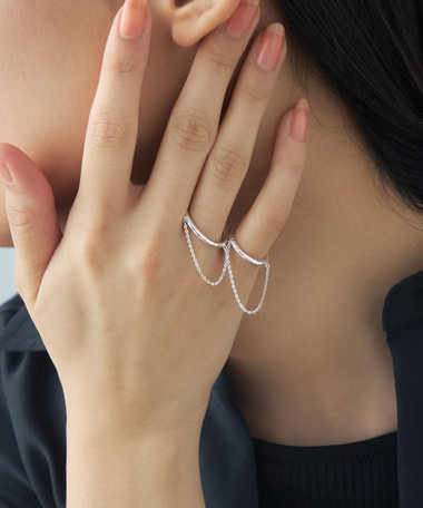 [リンクトリング] ダブルチェーン