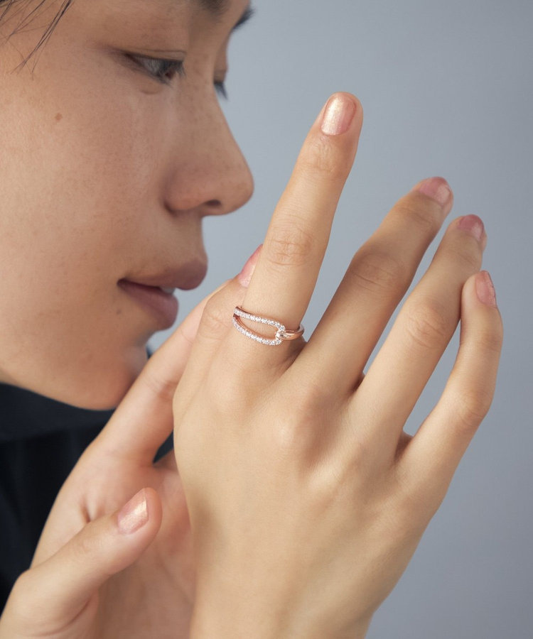 ジェンダレス] リング ジルコニア（029927-029928） ｜ women