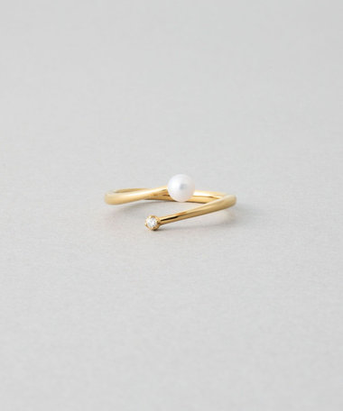 ダイヤモンド×パール フォークリング