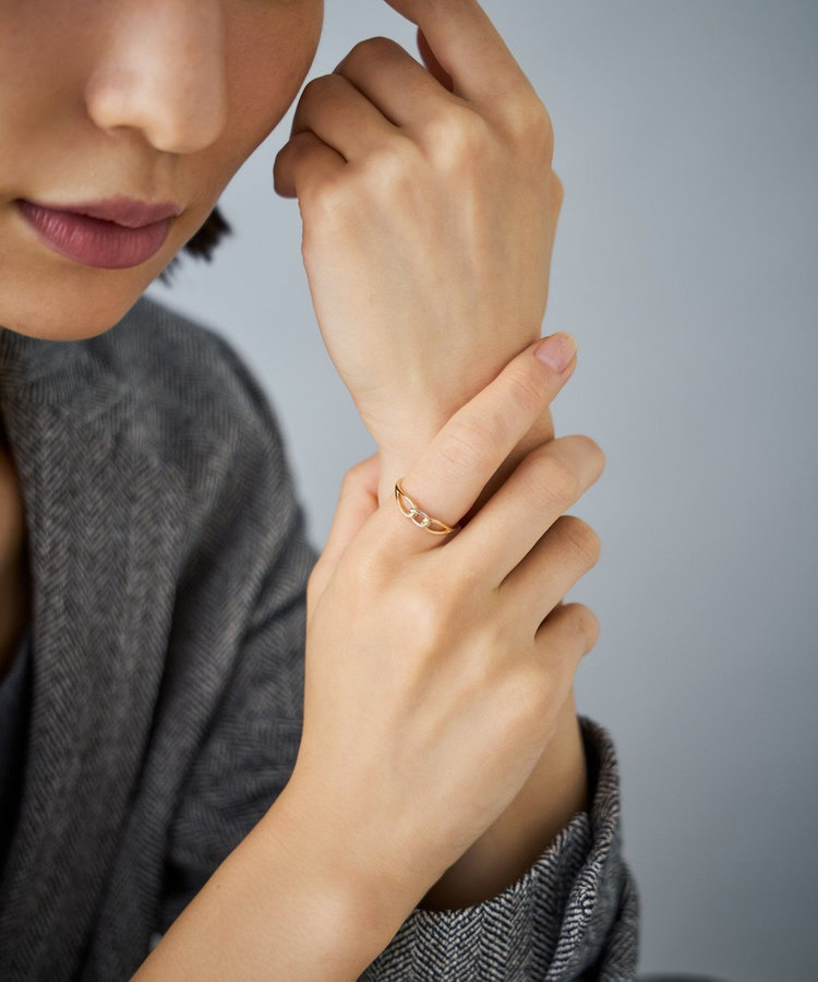 レイヤー] K10 リング チェーン コンビカラー（031388） ｜ women