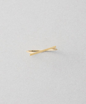 [レイヤー] K10YG リング バー