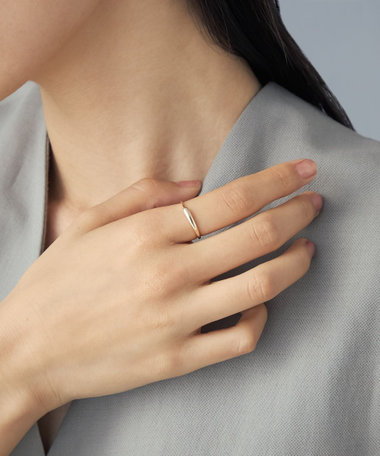 [レイヤー] K10YG リング ドロー