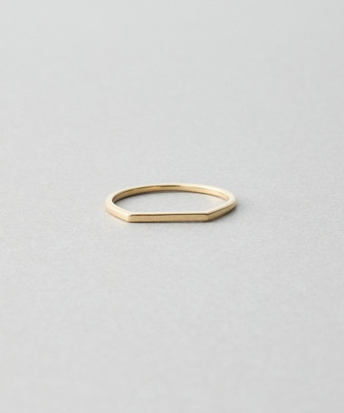 K10YG ピンキーリング フラット