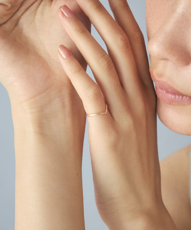 K10YG ピンキーリング アングル