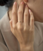 レイヤー] K10 リング ダイヤモンド コンビカラー（032520） ｜ women