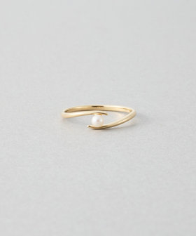 K10YG ピンキーリング パール