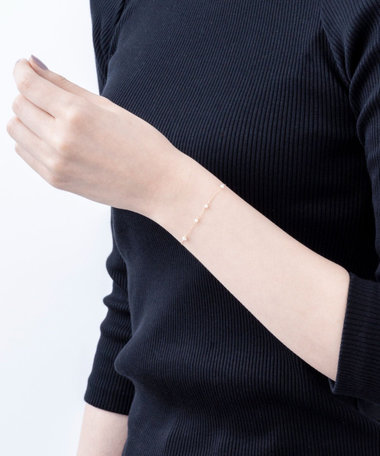 K10YG パール ブレスレット