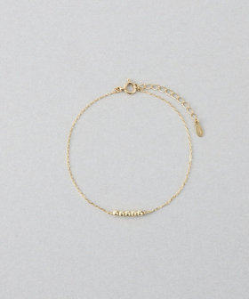 ete ゴールドチェーンオパールブレスレット K18RBG トーン ベネチアンチェーン ブレスレット（305004