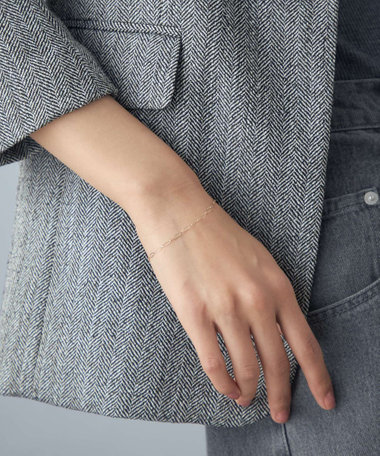 K10YG ブレスレット チェーン