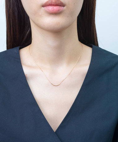 K10YG レイヤーネックレス