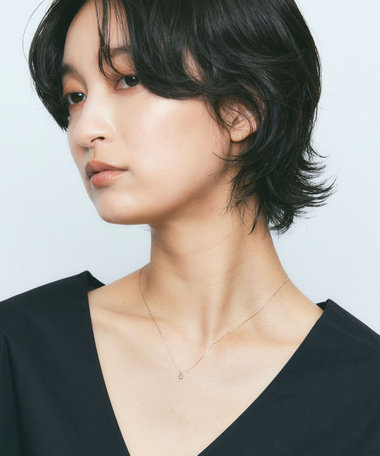 K10YG ダイヤモンド ネックレス