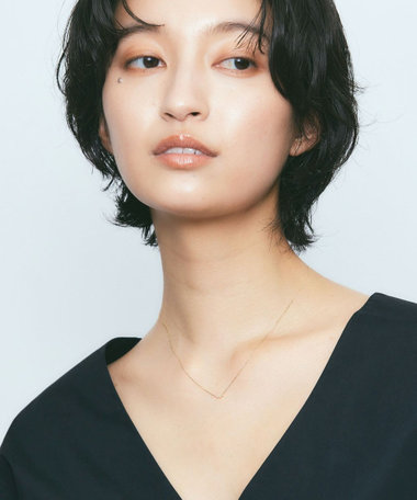 K10 ダイヤモンド ネックレス