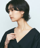 K10YG ダイヤモンド レイヤー ホースシュー ネックレス（036795
