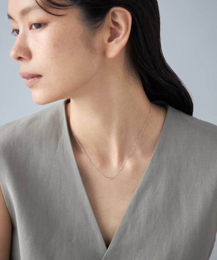 K10WG レイヤー ムーン ネックレス（036798） ｜ women（ウィメンズ