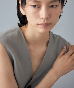 K10YG ブラウンダイヤモンド レイヤー ネックレス（036799） ｜ women