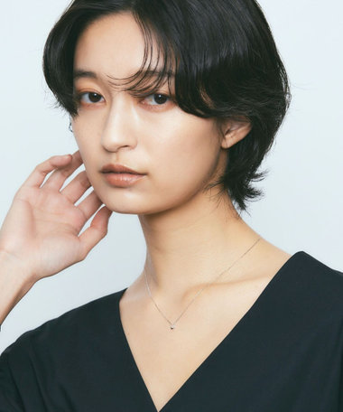 K10WG レイヤー ホースシュー ネックレス