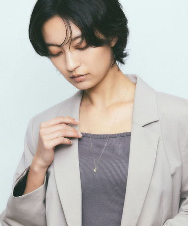 K10YG ロング ネックレス