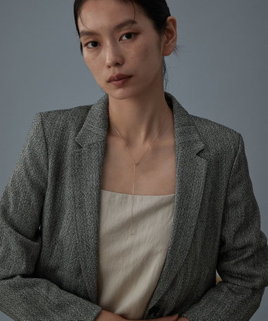 K10YG ロングネックレス ラリエット