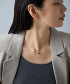 レイヤー] K10YG ネックレス ラピスラズリ（036857） ｜ women