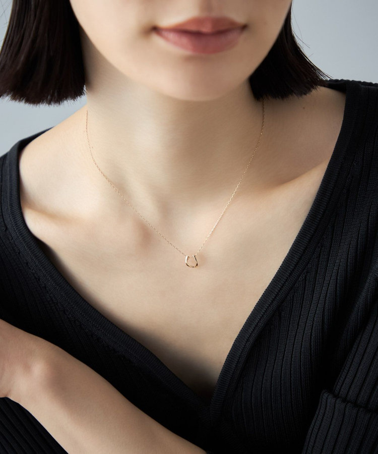 レイヤー] K10YG ネックレス リーフ（036875） ｜ women（ウィメンズ