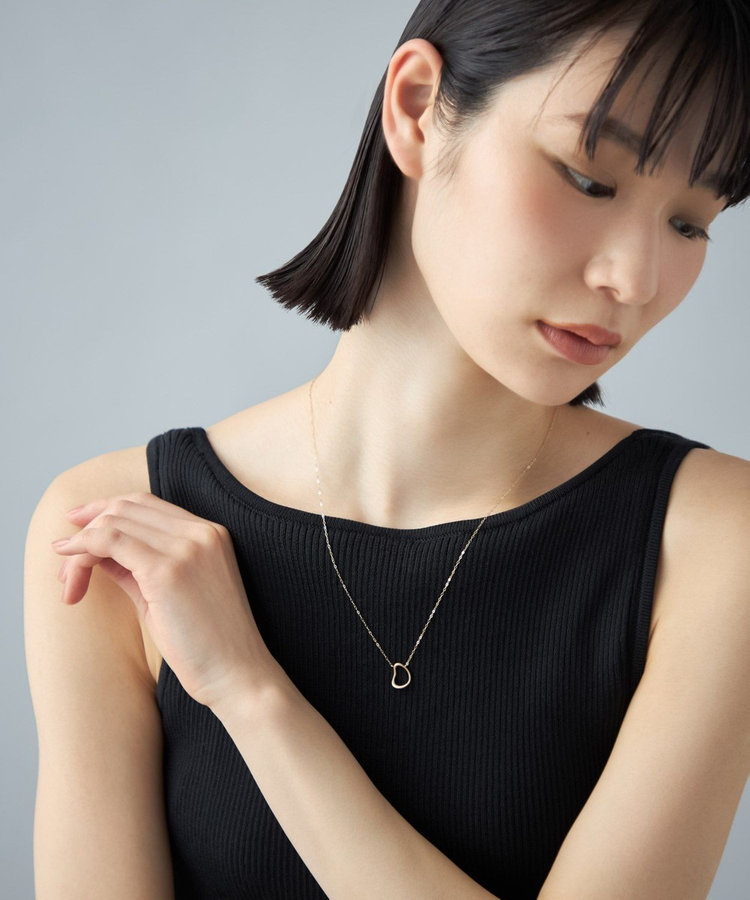 K10YG ロングネックレス ユニーク（036877） ｜ women（ウィメンズ