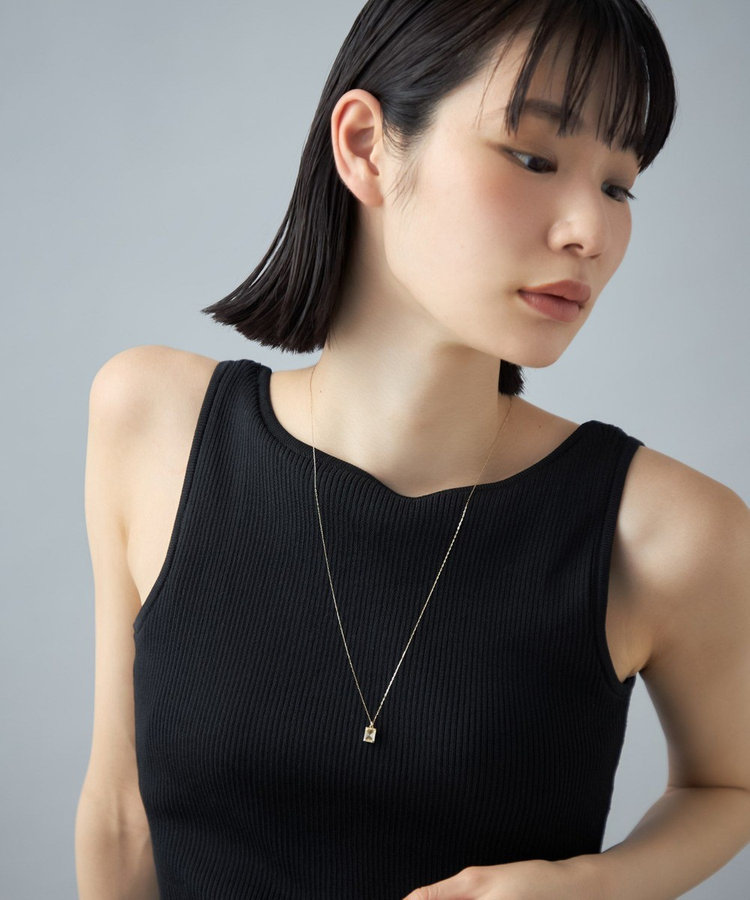K10YG ロングネックレス ルチレイテッドクォーツ（036878） ｜ women