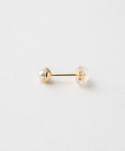 Jouete ゴールドパール付きピアス　K10 購入証明書　箱付き K10YG パール ピアス（037557） ｜ women（ウィメンズ