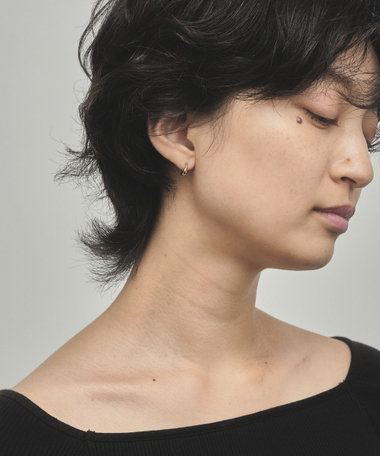 K10YG フープ ピアス