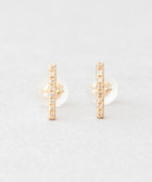 K10YG ブラウンダイヤモンド ピアス(037612) | women K10YG ブラウンダイヤモンド ピアス(037612) | women