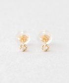 K10YG ダイヤモンド ピアス（037613） ｜ women（ウィメンズ