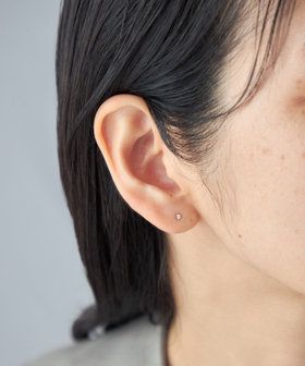 K10WG ダイヤモンド ピアス（037614） ｜ women（ウィメンズ