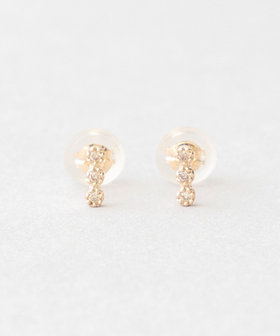 K10YG ブラウンダイヤモンド ピアス（037616） ｜ women